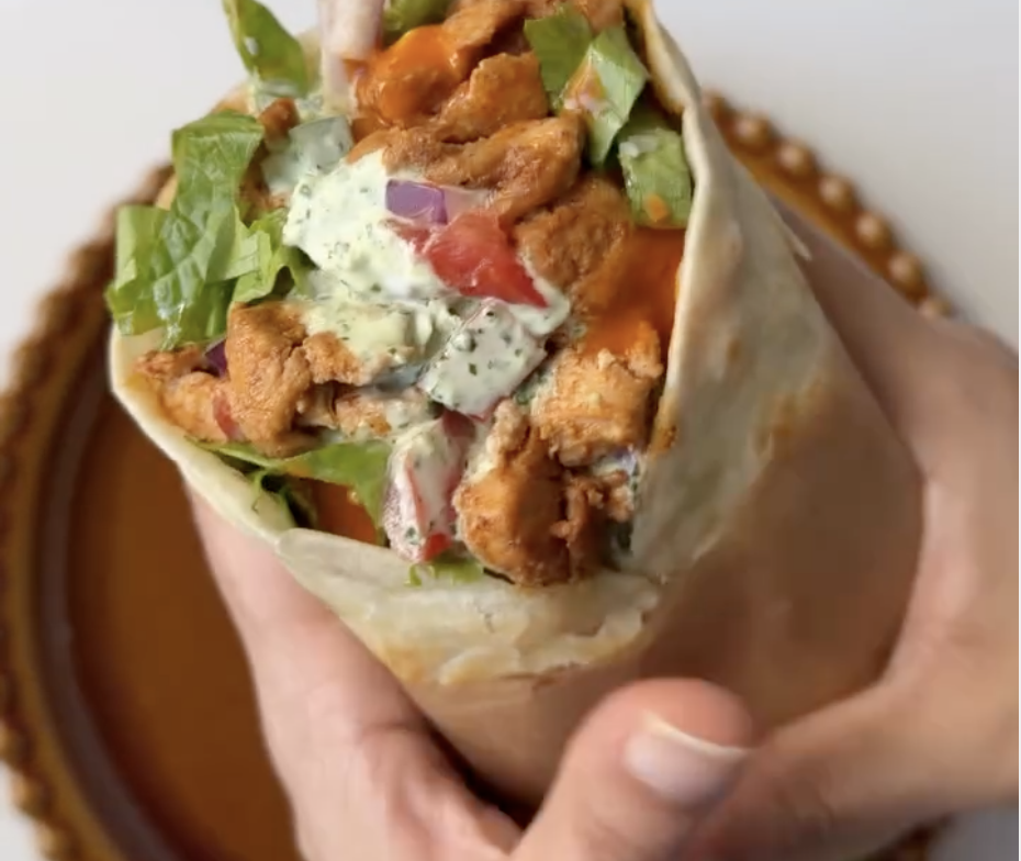 Spicy Chicken Wraps
